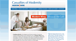 Desktop Screenshot of casualtiesofmodernity.com